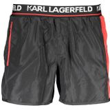 Zwemshorts met logo taille-detail