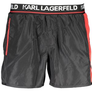 Zwemshorts met logo taille-detail