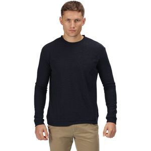 Men's Regatta Leith Polyester Sweatshirt in Navy