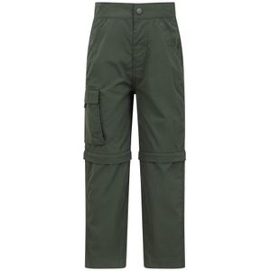 Mountain Warehouse Kinder/Kinder afritsbare actieve broek (Kaki Groen)