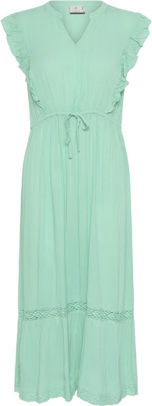 Kaffe - KAJetta - Cocktailjurk - Aqua - 3/4 Lengte