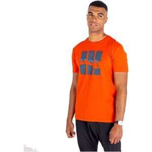 Dare 2B Heren Relic Bergbeklimming T-Shirt (Verbrande Zalm) - Maat XS