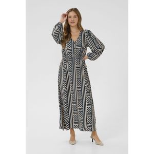 Jurk Regular fit Sand Dollar Graphic Stripe sand