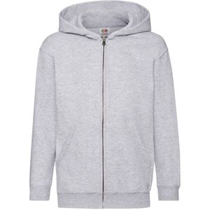 Fruit of the Loom Kinderen/Kinderen Heather Classic Hoodie (Heide Grijs)