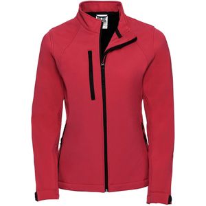 Russell Dames/dames Soft Shell-jas (Klassiek rood)