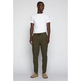Casual Broek - Olive - Regular Fit - MAbarton