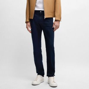 Heren Boss Maine3 Regular-Fit Jeans in Navy