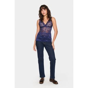 Jersey top Regular fit Midnight Sail dark blue