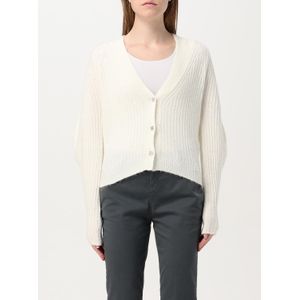 Geribbelde Gebreide Cardigan Met Versierde Knopen