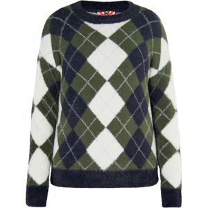 myMo ROCKS - Gebreide Trui - Contrasterende Kleurenmix - Zacht Garen