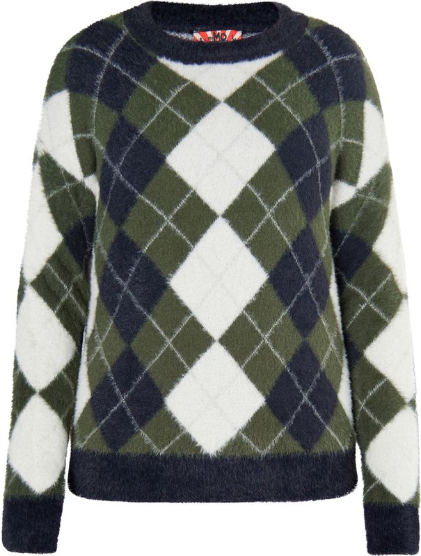 myMo ROCKS - Gebreide Trui - Contrasterende Kleurenmix - Zacht Garen