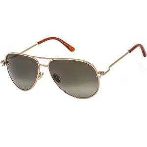 Jimmy Choo Sansa 0J5G HA Gold Sunglasses
