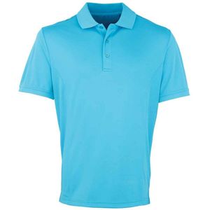 Premier Heren Coolchecker Pique Poloshirt (Turquoise)