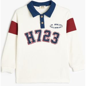 Koton SWEATSHIRTS Polokraag geborduurd Sweatshirt