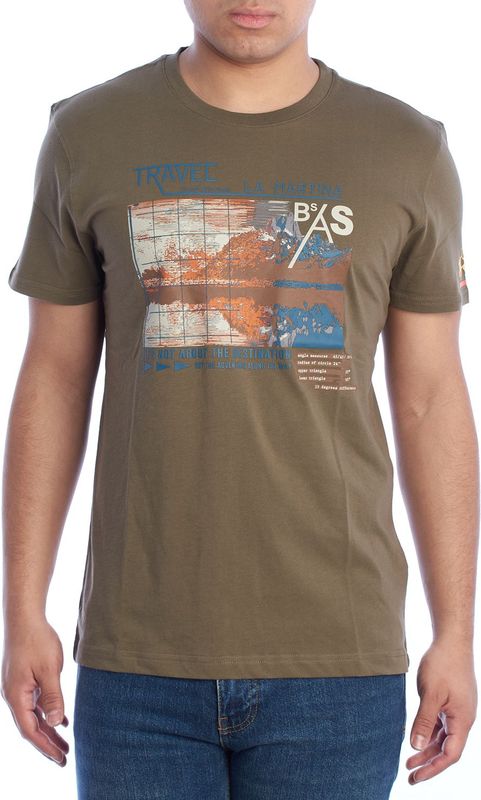 La Martina - YMR312-JS206 - T-shirt - Heren - Regular Fit - Korte Mouwen