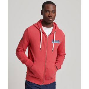 Superdry Vintage Logo Seasonal Hoodie Met Rits - Heren - Maat L