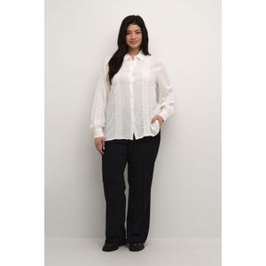 Overhemd met lang mouwen Regular fit Chalk white