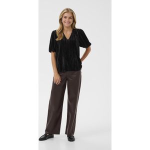 Blouse met korte mouwen KAelva Blouse met korte mouwen Regular fit black