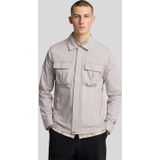 Lyle & Scott - Ripstop Overshirt - Lichtgrijs