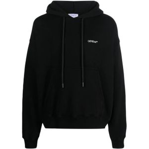 Off-White - Scratch Arrow - Hoodie - Zwart