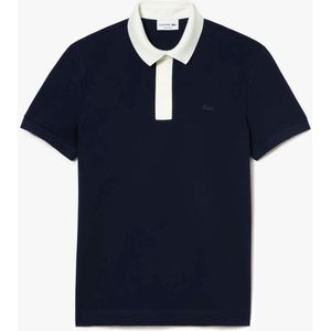 Heren Lacoste Smart Paris Poloshirt in Blauw