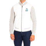 La Martina - High Collar Jacket - Heren - Wit - Katoen