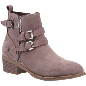 Hush Puppies Dames/dames Jenna Leren Enkellaarsjes (Taupe)