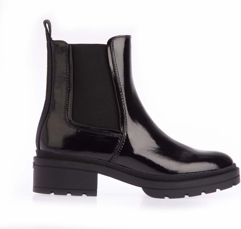 Rocket Dog - Iggie - Chelsea Boots - Zwart - Kunststof Bovenwerk