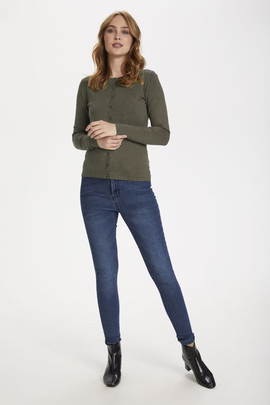 Vest A8661, Classic fit khaki