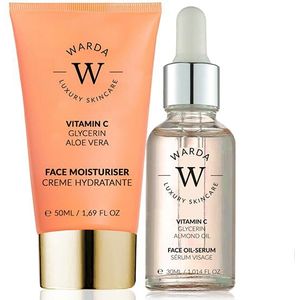 Skin Glow Boost Vitamine C Moisturiser 50m + Vitamine C Glow Boost Olie-Serum 30ml