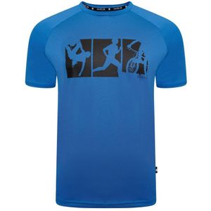 Dare 2B Heren Righteous III Mountain Gerecycleerd Lichtgewicht T-shirt (Snorkelblauw) - Maat XL