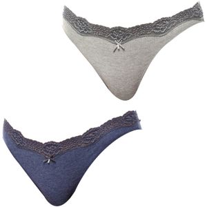 Set van 2 Mini Coquettes Slipjes 1030816 voor dames