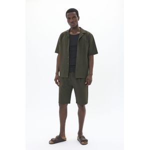Korte mouwen shirt Regular fit green