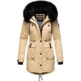 Navahoo - Luluna Prc - Winterjas - Dames - Met Imitatiebont - Getailleerd Model