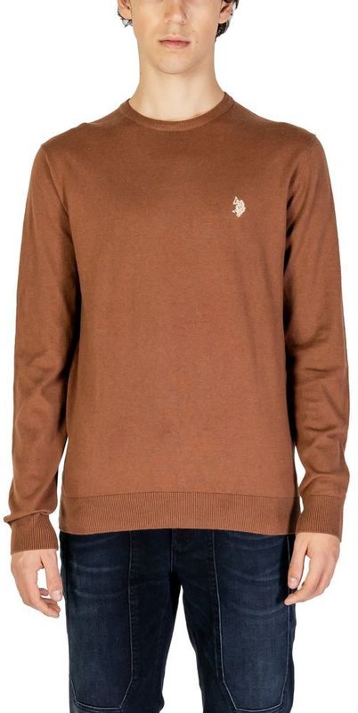 U.s. Polo Assn., Heren, Truien, Beige, Maat: S Katoen,
