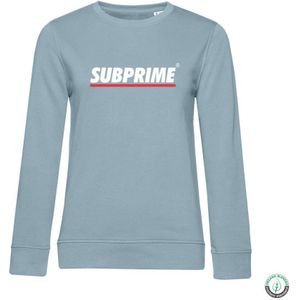 Subprime Sweaters Sweater Stripe Sky Blue Blauw