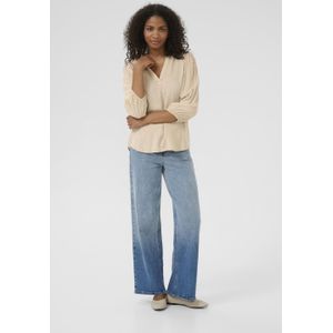 Blouse met lange mouwen KAannika Regular fit cream