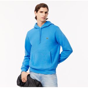 Lacoste - Organic Cotton Hoodie - Blauw - Heren