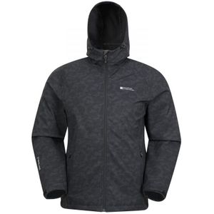 Mountain Warehouse Heren Exodus Doucheproof Soft Shell Jas (Zwart)