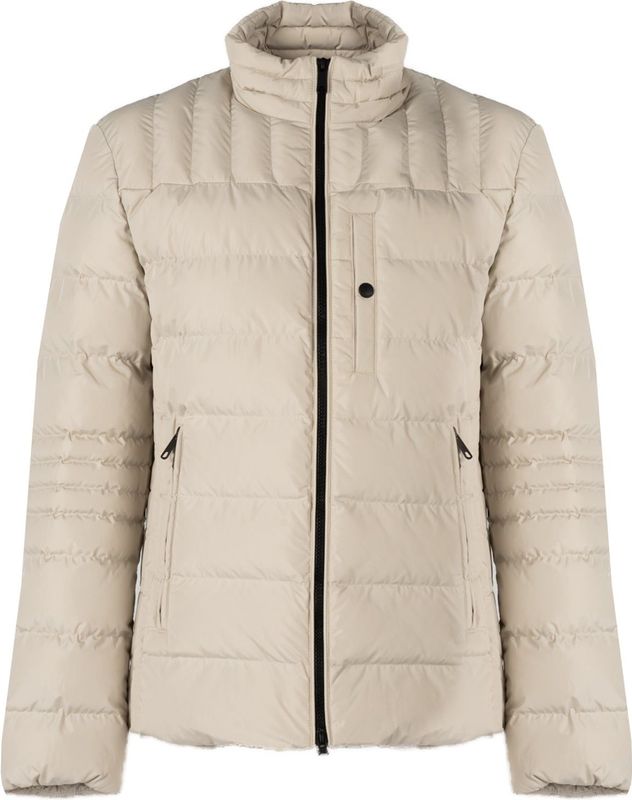 Geox - Hilstone - Jas - Beige - Gewatteerd - Met Tweewegrits