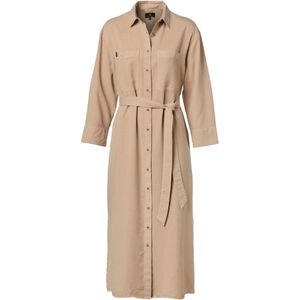 Mart Visser - Fiona - Blousejurk - Zand - Met Ceintuur