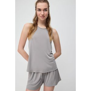 Modale Kruisrug Lange Tank Top