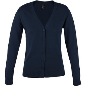 SOLS Vrouwen/dames Golden V Neck Cardigan (Marine)