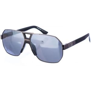 D20028S Metalen zonnebril voor heren in aviatorstijl