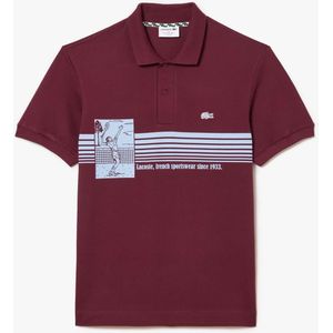 Lacoste - French Made L.12.12 - Poloshirt - Rood - Classic Fit