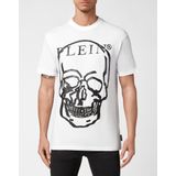 T-Shirt Ronde Hals Skull And Plein