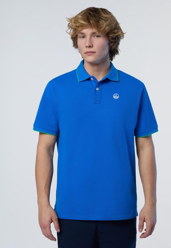 North Sails - Polo Overhemd - Met Contrasterende Boorden