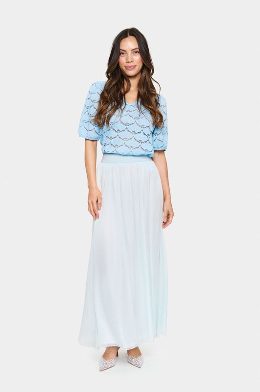 Saint Tropez - Coral SZ Maxi Rok - Blauw - Dames