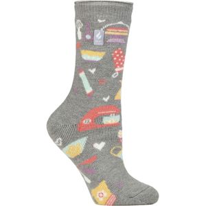 Heat Holders Lite - Dames Hobby Sokken - 1 Paar Winter Fleece Thermische Sokken - Hou Ervan Om Te Bakken