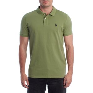 U.s. Polo Assn., Heren, Tops, Groen, Maat: M Katoen,